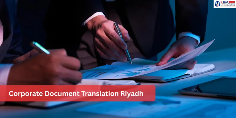 Corporate Document Translation Riyadh