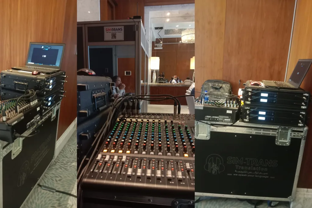 simultaneous interpretation distribution systems