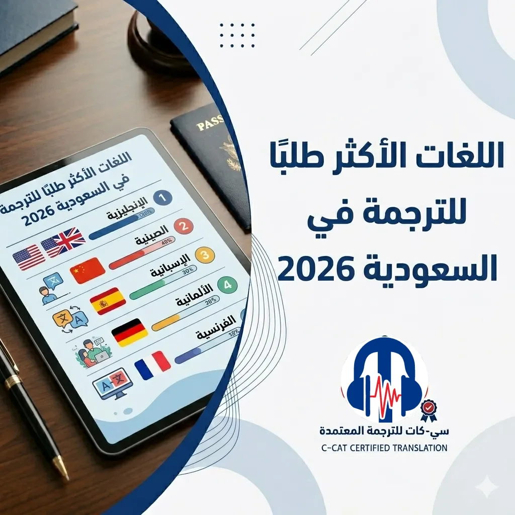 اللغات الأكثر طلبًا للترجمة في السعودية 2026 وأهم أسباب انتشارها في السوق 12 اللغات الأكثر طلبًا للترجمة في السعودية 2026 وأهم أسباب انتشارها في السوق