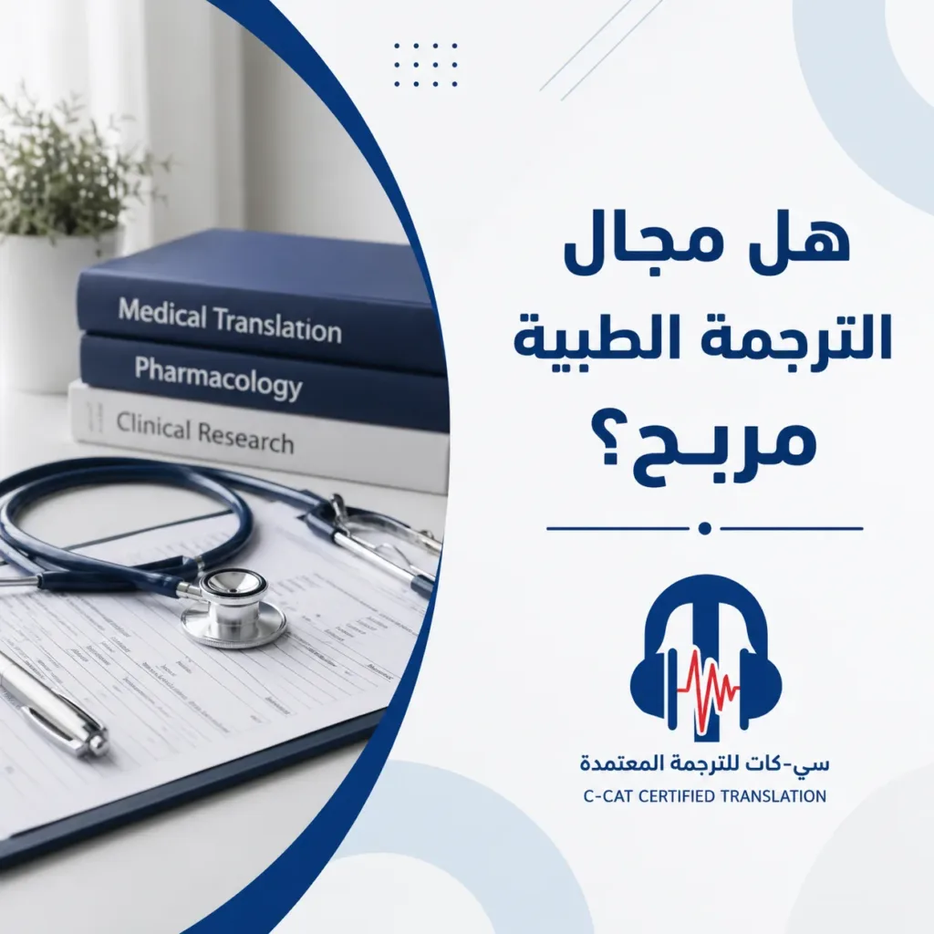هل مجال الترجمة الطبية مربح؟ دليلك للأرباح والفرص في 2026