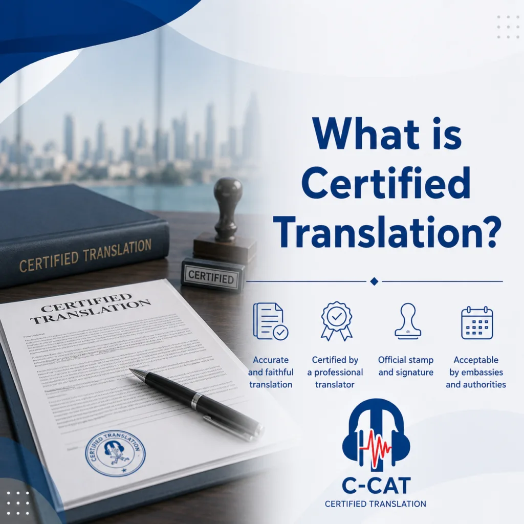 What is Certified Translation? Guide to Official Translation Services - C-Kat Translation 2 What is Certified Translation? Guide to Official Translation Services - C-Kat Translation
