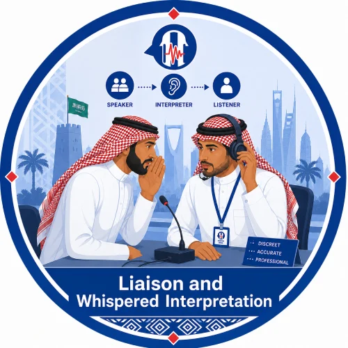 Professional Interpretation Services in Riyadh | C-Kat Translation 4 Liaison and Whispered Interpretation