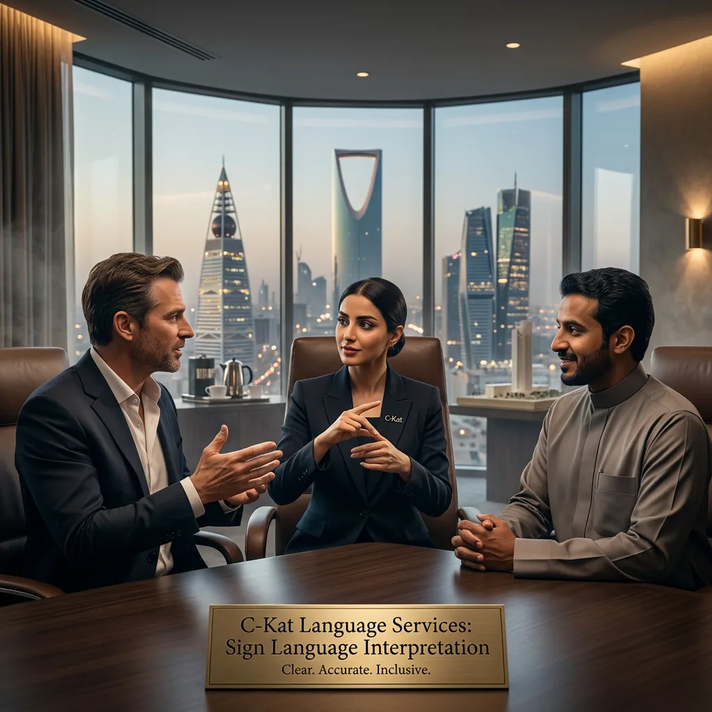 Professional Interpretation Services in Riyadh | C-Kat Translation 7 Professional Interpretation Services in Riyadh | C-Kat Translation